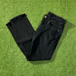 H&M Men’s Straight Fit Black Denim Jeans